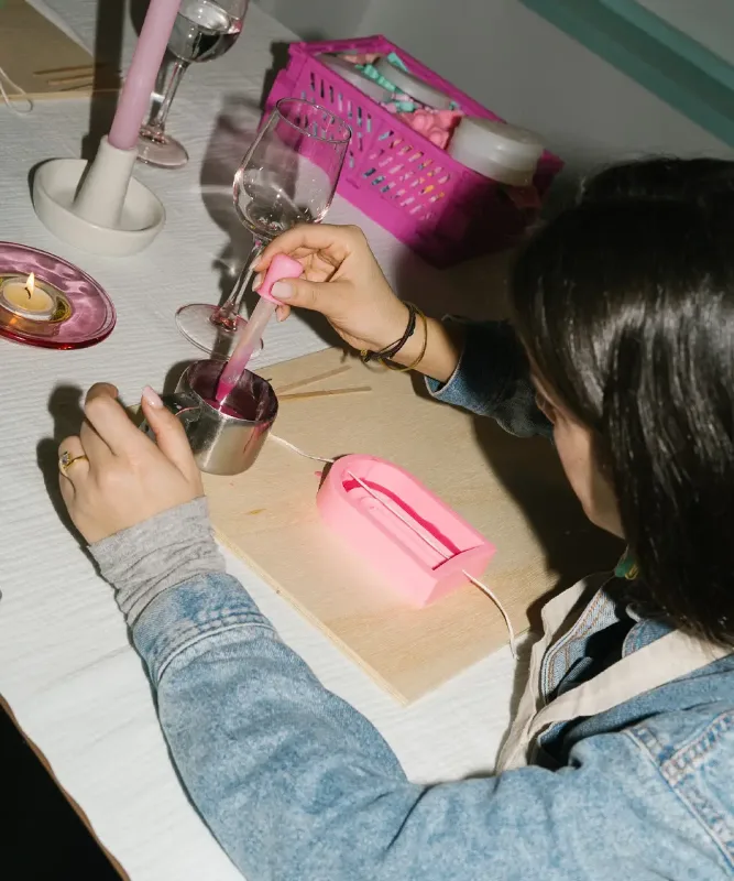 Bono regalo taller de velas